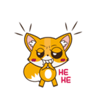 Foxy, cute little fox（個別スタンプ：6）