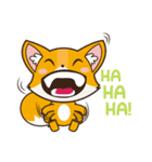 Foxy, cute little fox（個別スタンプ：7）