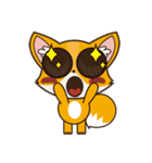 Foxy, cute little fox（個別スタンプ：9）