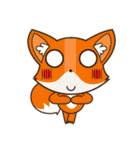 Foxy, cute little fox（個別スタンプ：20）