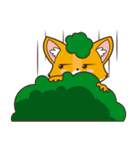Foxy, cute little fox（個別スタンプ：25）