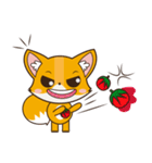 Foxy, cute little fox（個別スタンプ：27）