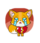 Foxy, cute little fox（個別スタンプ：37）