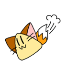 三角な不思議生物（個別スタンプ：25）