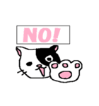猫とカエルのまったり生活。（個別スタンプ：2）