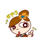 大阪弁の女の子（個別スタンプ：5）
