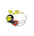 主役はロボ忍者（個別スタンプ：30）