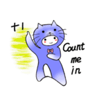 We are Cats, Meowoo~~ (English ver.)（個別スタンプ：2）