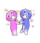 We are Cats, Meowoo~~ (English ver.)（個別スタンプ：5）