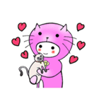 We are Cats, Meowoo~~ (English ver.)（個別スタンプ：6）