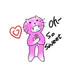 We are Cats, Meowoo~~ (English ver.)（個別スタンプ：8）
