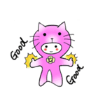 We are Cats, Meowoo~~ (English ver.)（個別スタンプ：40）