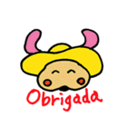 世界中の友達へ（個別スタンプ：10）