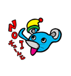 色々な色ネズミ（個別スタンプ：2）