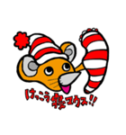 色々な色ネズミ（個別スタンプ：10）