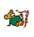 色々な色ネズミ（個別スタンプ：30）
