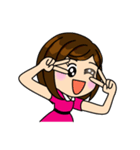 みぃたん レディバージョン2（個別スタンプ：3）
