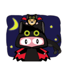 ORI'S STICKER HAT'S "おさんぽ ねここ"（個別スタンプ：11）