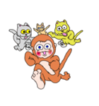 動物たちの日常 5（個別スタンプ：4）