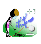 オヤマのゴルフ （日本語版）（個別スタンプ：27）