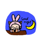 うさねこ。（個別スタンプ：7）