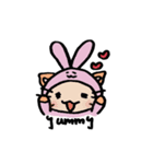 うさねこ。（個別スタンプ：8）