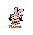 うさねこ。（個別スタンプ：9）