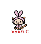 うさねこ。（個別スタンプ：13）