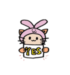 うさねこ。（個別スタンプ：17）