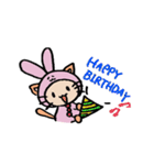 うさねこ。（個別スタンプ：19）