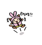 うさねこ。（個別スタンプ：22）