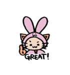 うさねこ。（個別スタンプ：33）