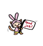 うさねこ。（個別スタンプ：34）