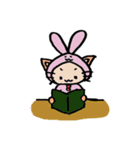 うさねこ。（個別スタンプ：37）