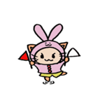 うさねこ。（個別スタンプ：40）