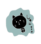 黒猫らんか（個別スタンプ：34）