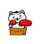 ニャン子とダンボール箱 2（個別スタンプ：24）