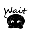 黒猫マロンのささやかな日常（個別スタンプ：8）