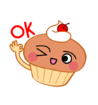 Creamy Cup Cake（個別スタンプ：1）