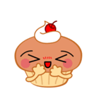Creamy Cup Cake（個別スタンプ：11）