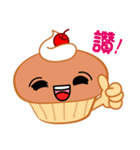 Creamy Cup Cake（個別スタンプ：14）