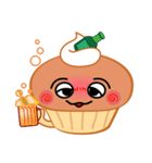 Creamy Cup Cake（個別スタンプ：16）