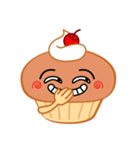 Creamy Cup Cake（個別スタンプ：22）