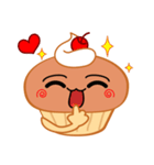 Creamy Cup Cake（個別スタンプ：37）