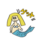大人の真面目なお絵かき3 妖怪編（個別スタンプ：36）