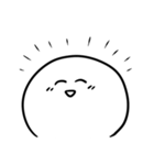 白くて丸いやつ（個別スタンプ：10）