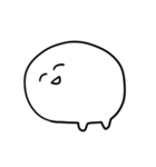 白くて丸いやつ（個別スタンプ：27）