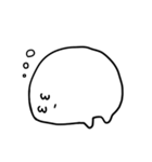 白くて丸いやつ（個別スタンプ：40）