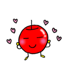 りんご親子（個別スタンプ：36）