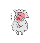 羊のサリーと友達（個別スタンプ：22）